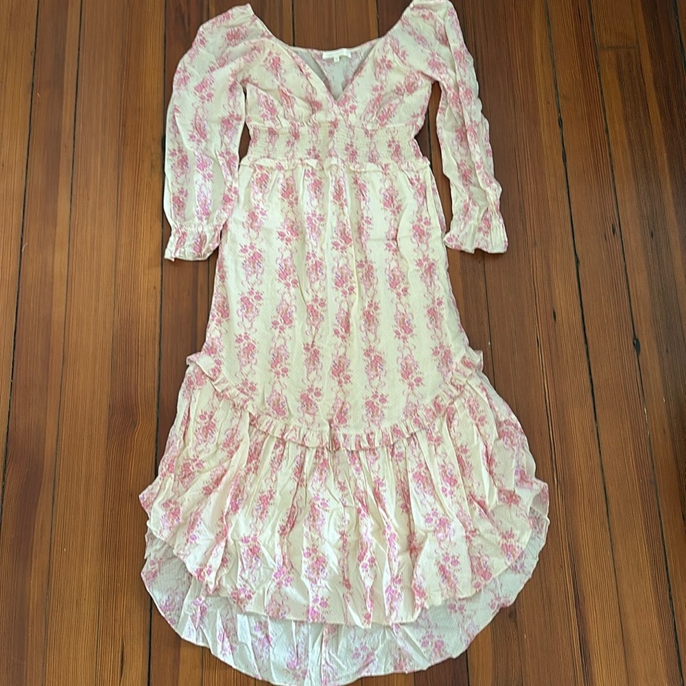 loveshackfancy firefly midi-dress